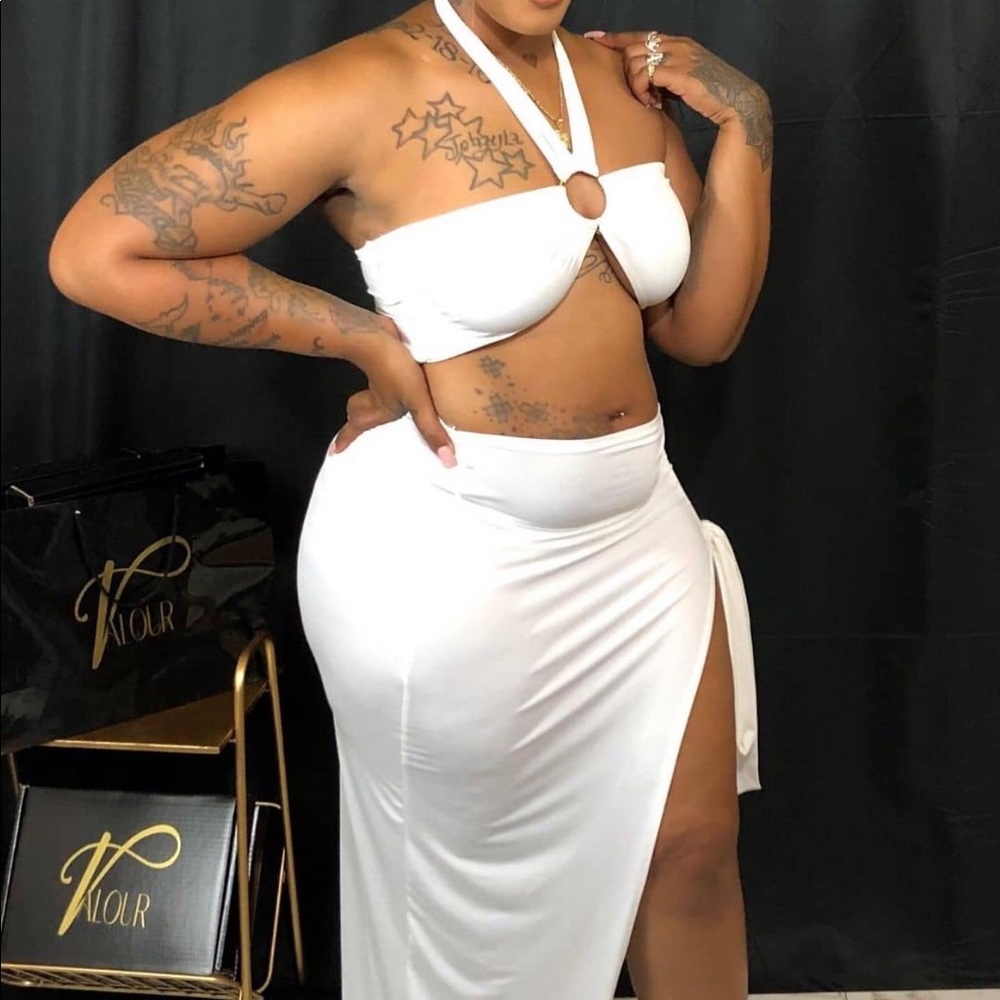 Two piece island maxi sundress